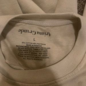 Ariana grande crewneck